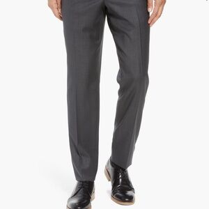 Ted Baker London Mid Grey Wool Trousers